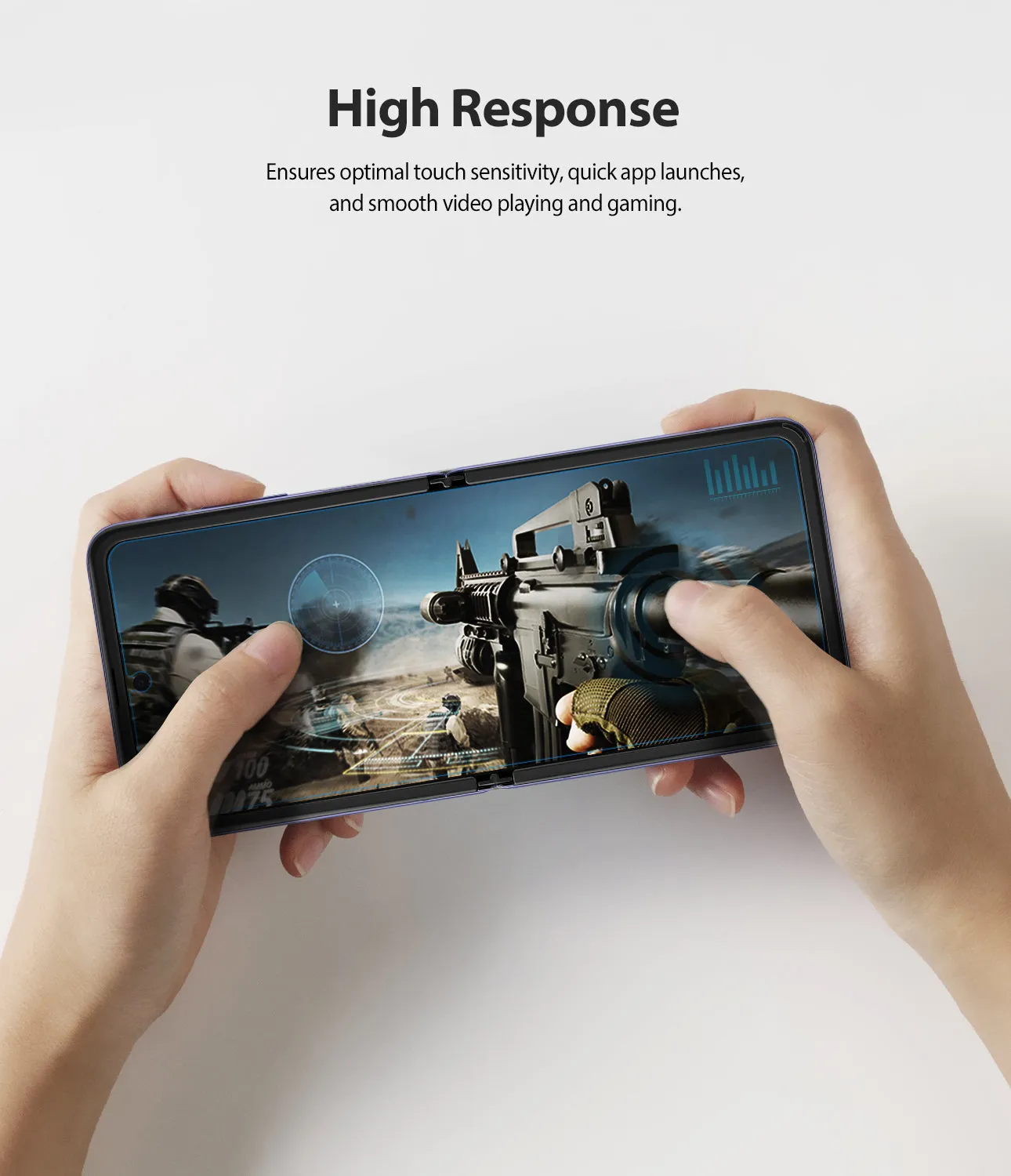 Editors Choice Galaxy Z Flip Screen Protector | Invisible Defender  Limited Release!