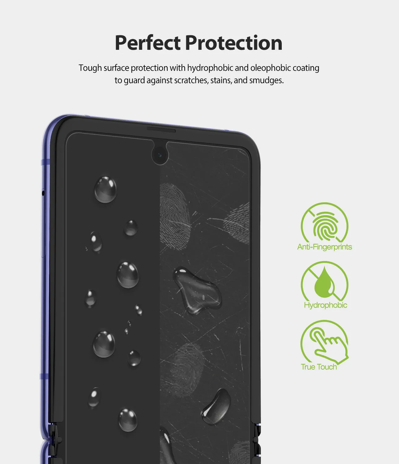 Editors Choice Galaxy Z Flip Screen Protector | Invisible Defender  Limited Release!