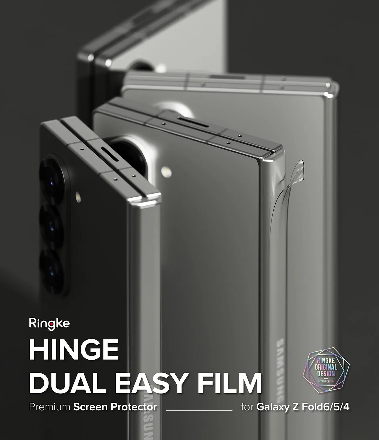 Editors Choice Galaxy Z Fold 6 Screen Protector | Hinge Dual Easy Film  Almost Gone!