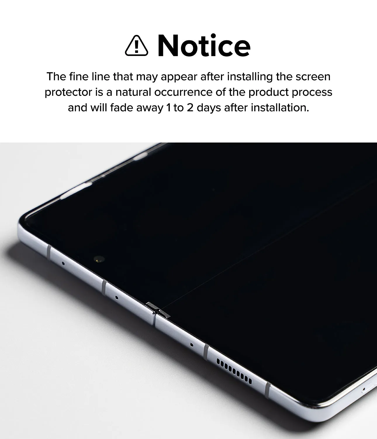 Editors Choice Galaxy Z Fold 6 Screen Protector | Hinge Dual Easy Film  Almost Gone!