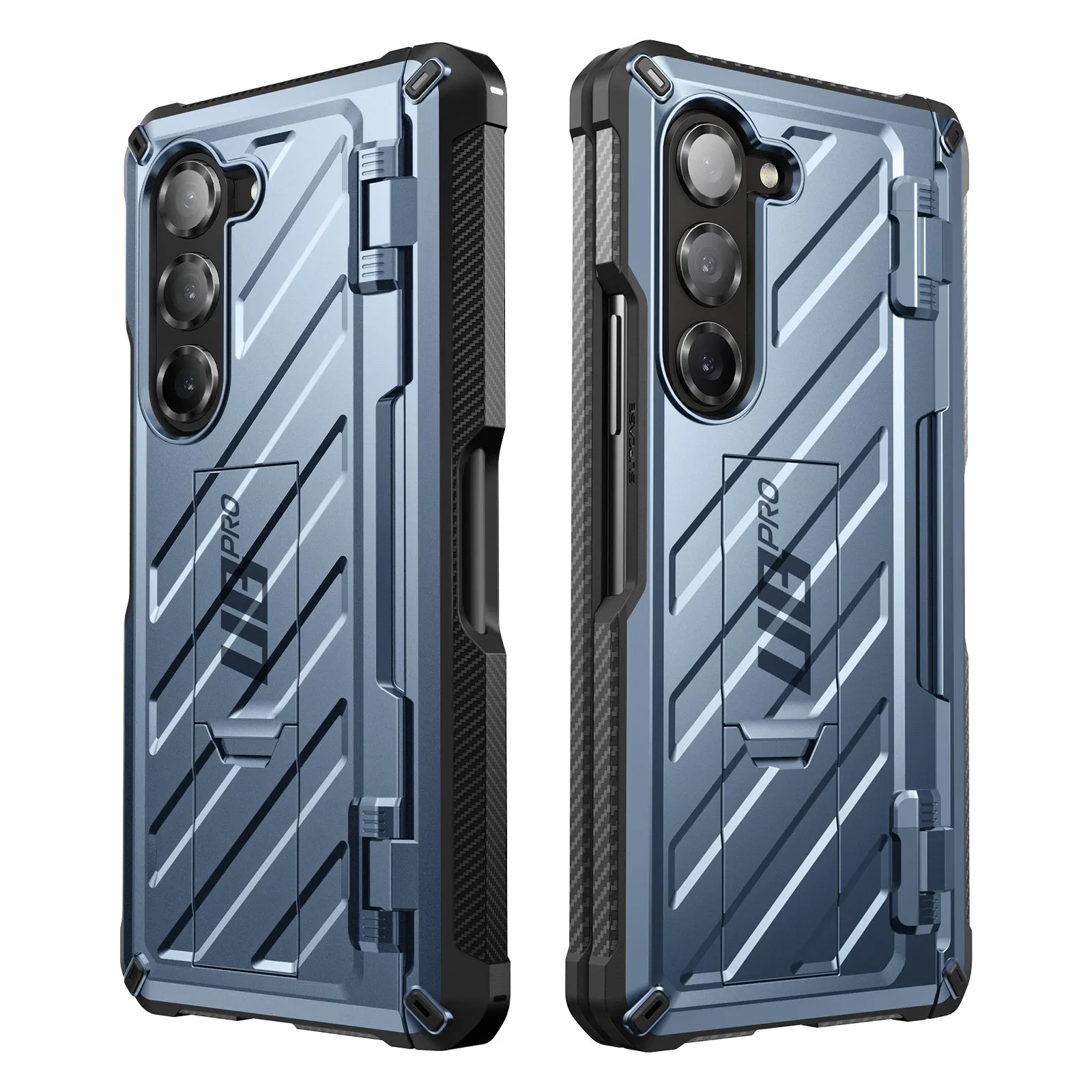 Editors Choice Galaxy Z Fold6 Unicorn Beetle PRO Rugged Case - Metallic Blue  Today Only!