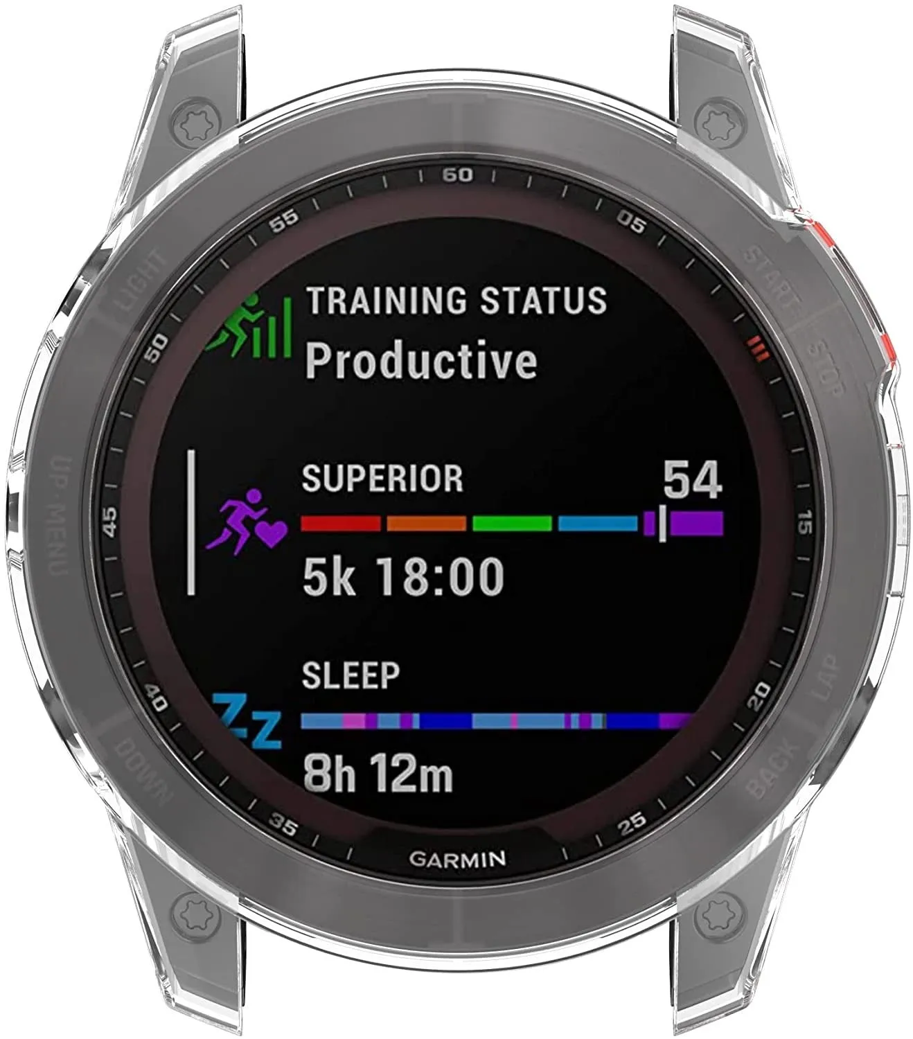 Editors Choice Garmin Fenix 7x (Solar) TPU Case (Transparent)  Ends Soon!