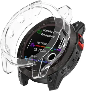 Editors Choice Garmin Fenix 7x (Solar) TPU Case (Transparent)  Ends Soon!