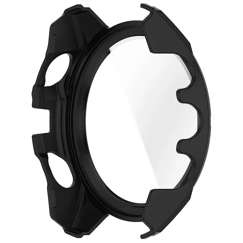 Editors Choice Garmin Fenix 8 - 47mm AMOLED Hard Case with Glass (Black/Orange)  Stylish & Comfortable