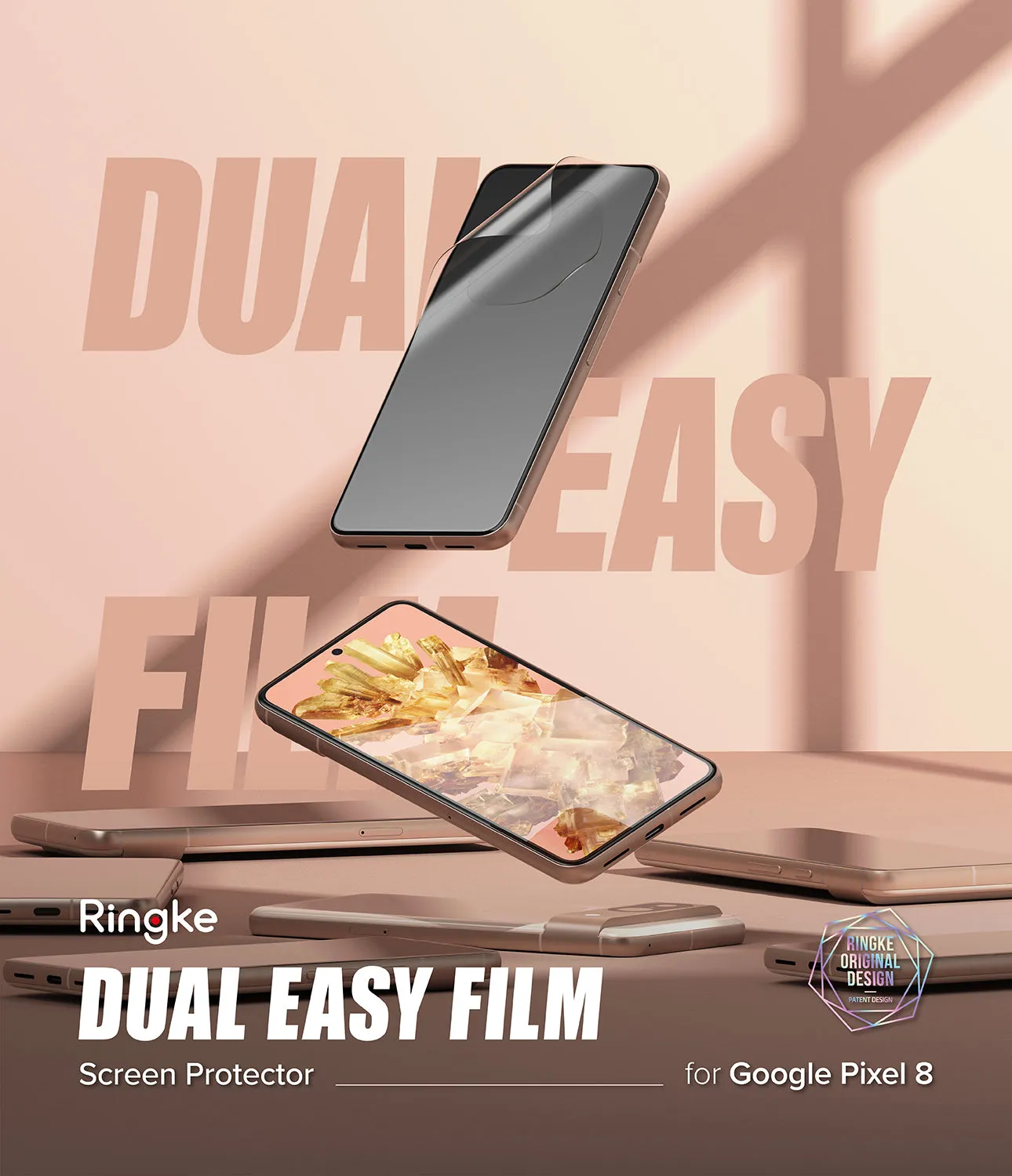 Editors Choice Google Pixel 8 Screen Protector | Dual Easy Film  Limited Release!