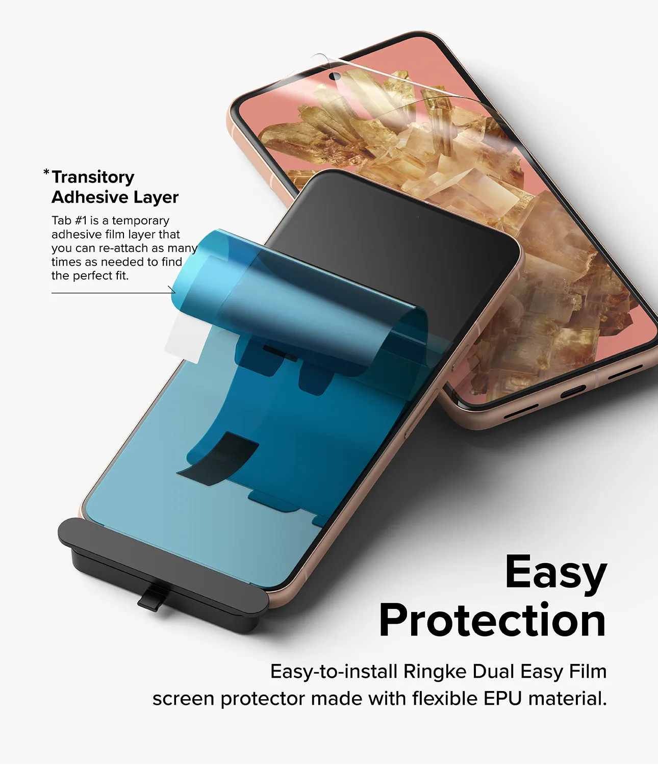Editors Choice Google Pixel 8 Screen Protector | Dual Easy Film  Limited Release!