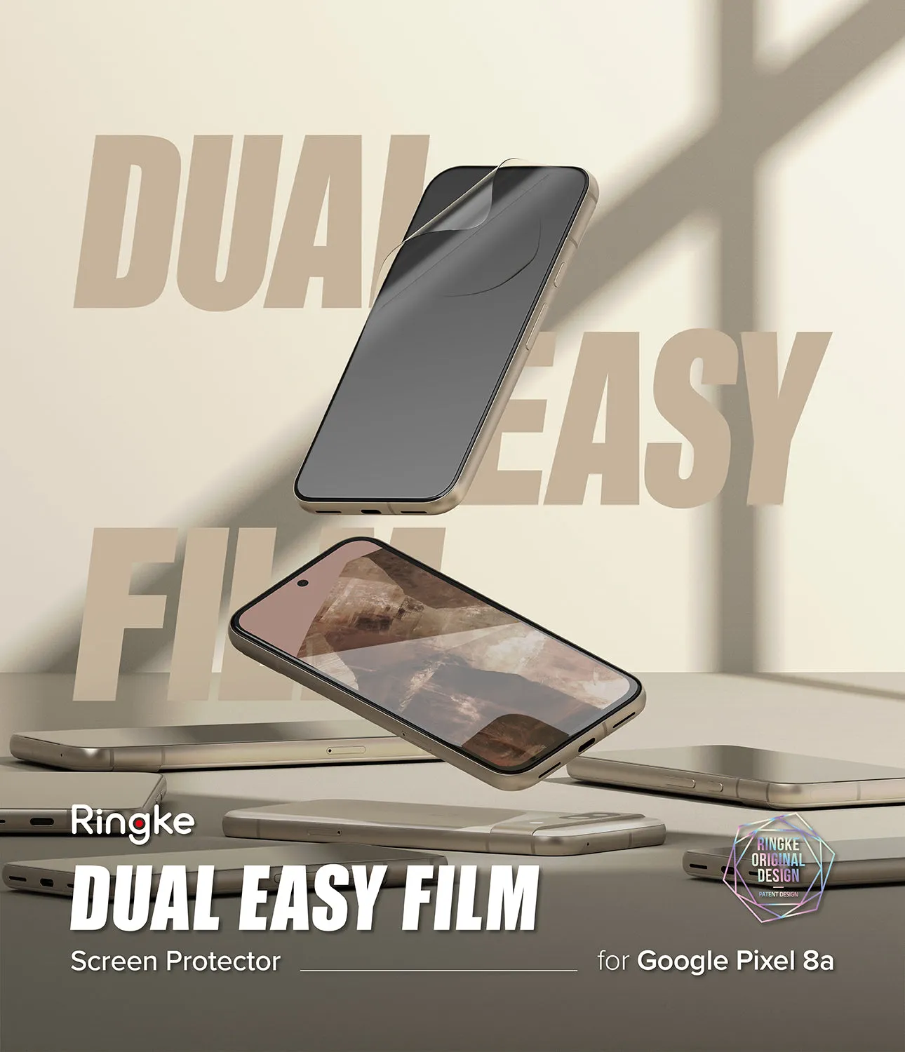 Editors Choice Google Pixel 8a Screen Protector | Dual Easy Film  Limited Stock!