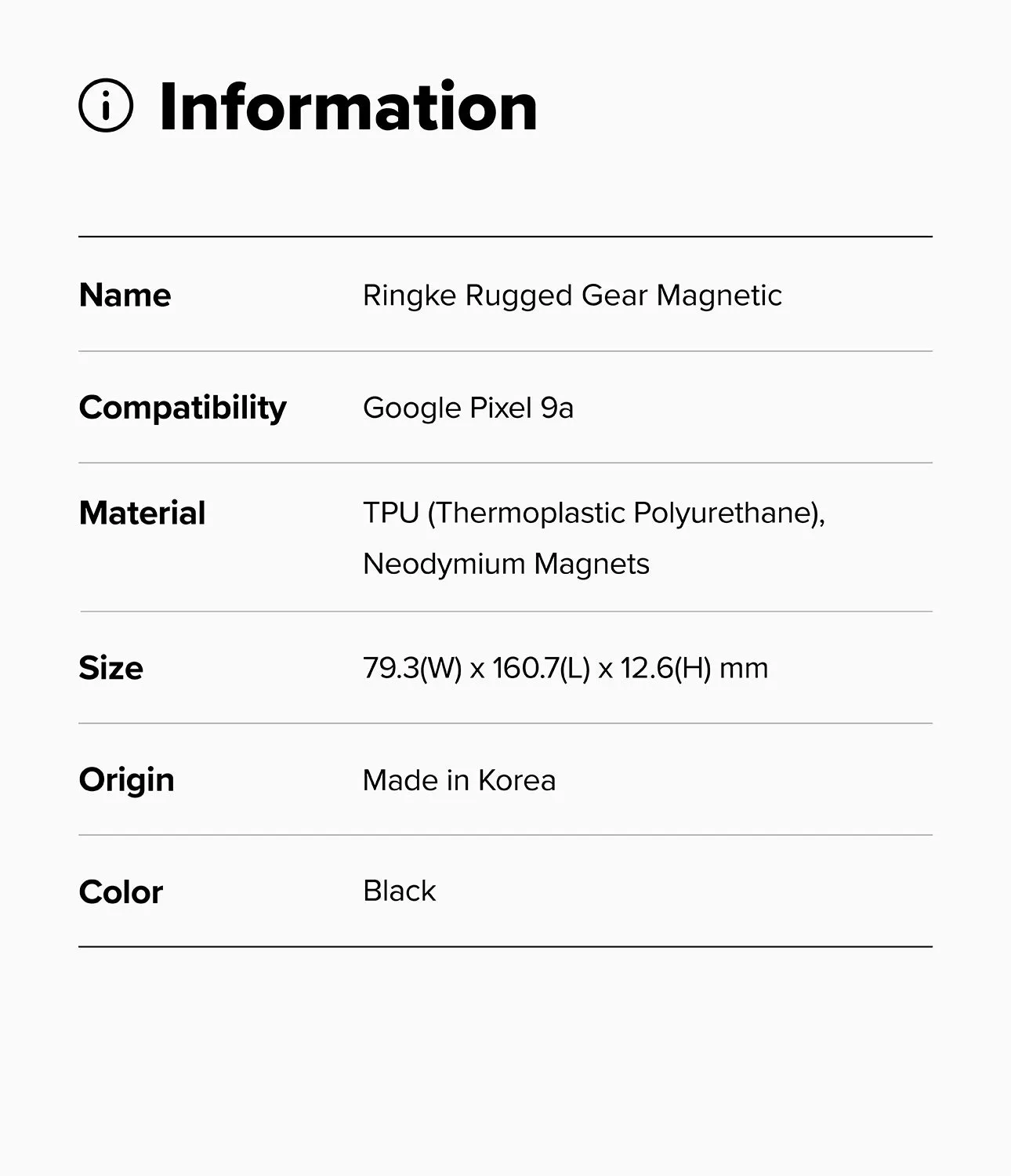 Editors Choice Google Pixel 9a Case | Rugged Gear Magnetic  Limited Availability!