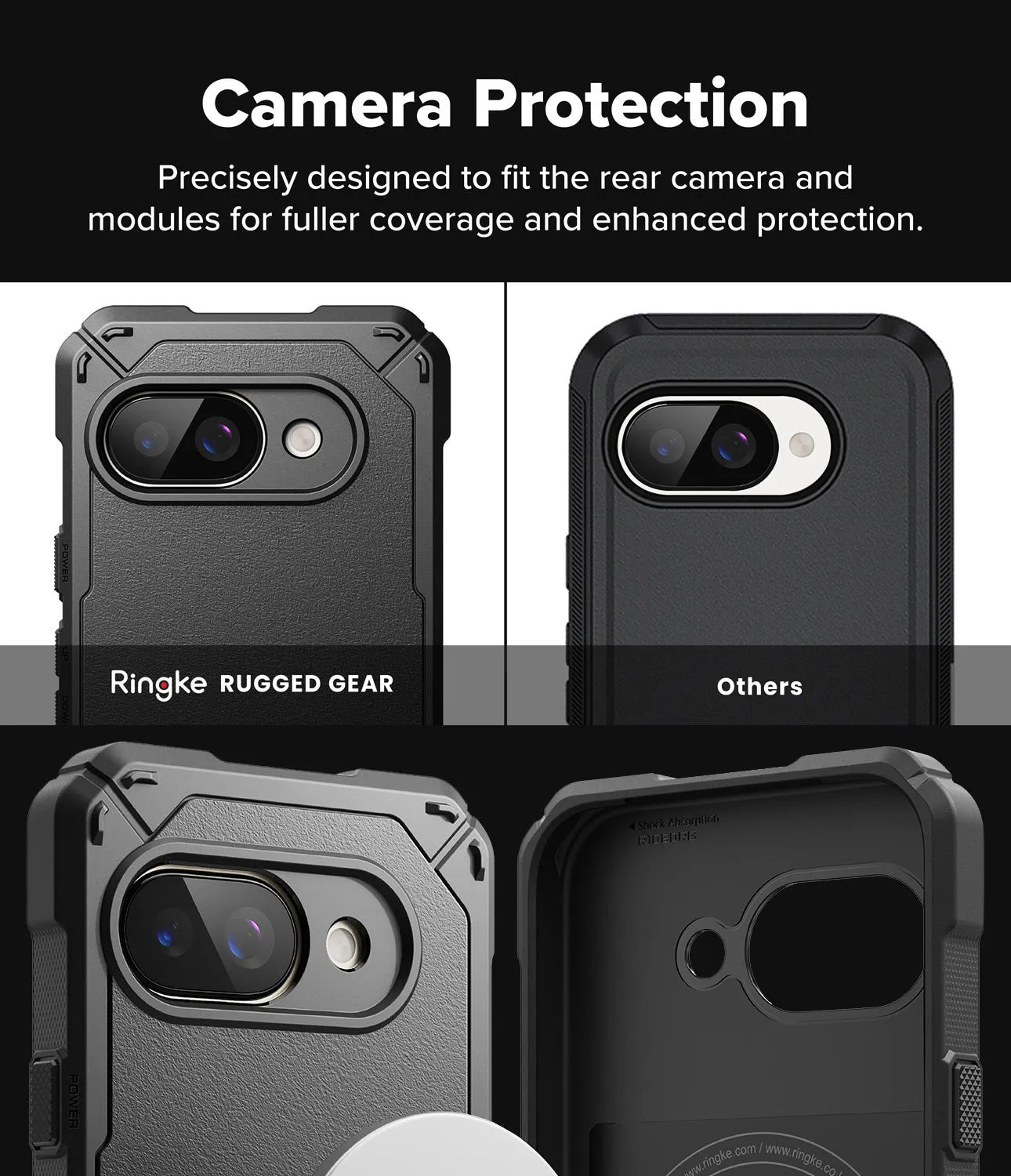 Editors Choice Google Pixel 9a Case | Rugged Gear Magnetic  Limited Availability!