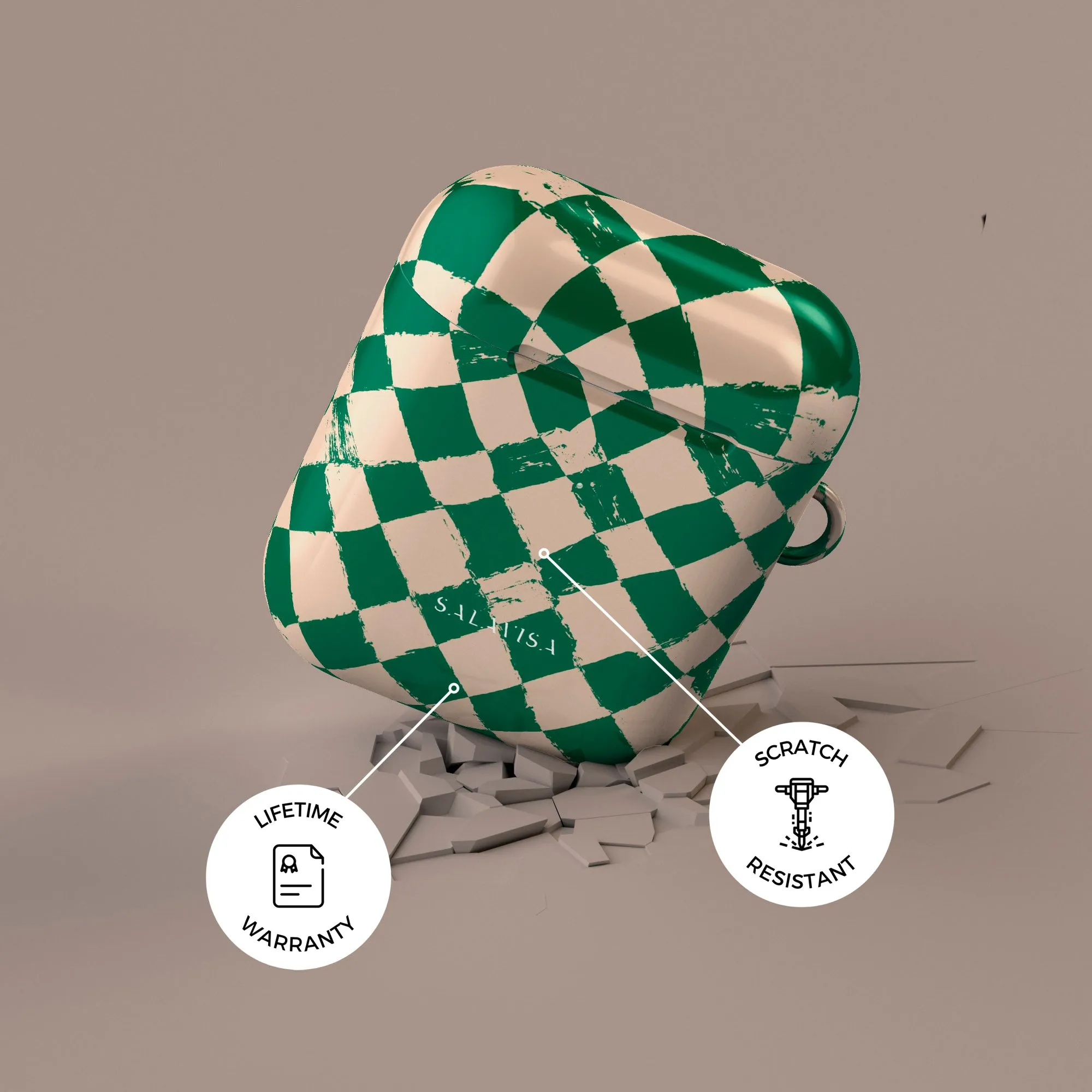 Editors Choice Green Chess AirPods Case  Last Few Pieces!