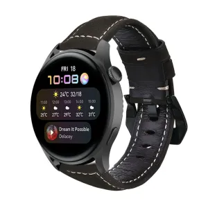 Editors Choice Huawei Watch 3 (Pro) Leather Strap (Black)  Today Only!