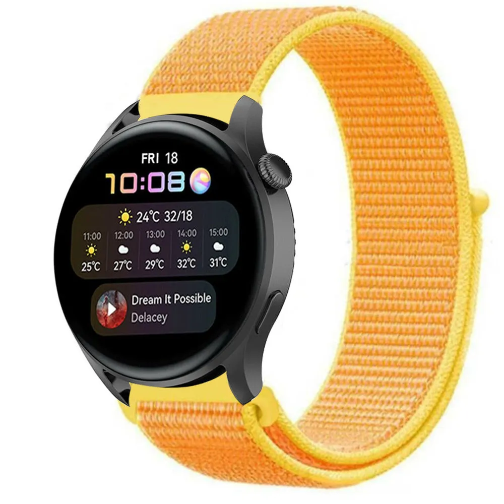 Editors Choice Huawei Watch 3 (Pro) Nylon Strap (Light Yellow)  Almost Sold Out!