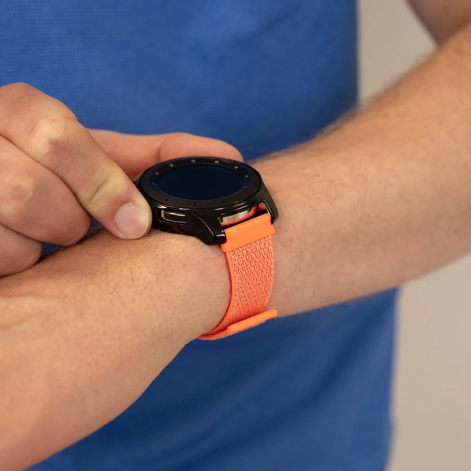 Editors Choice Huawei Watch 3 (Pro) Nylon Strap (Orange/Red)  Almost Gone!