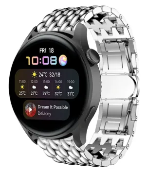 Editors Choice Huawei Watch 3 (Pro) Steel Dragon Strap (Silver)  Limited Stock!