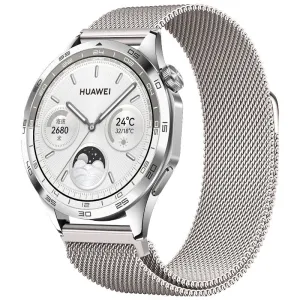 Editors Choice Huawei Watch 5 - 42mm Milanese Strap (Starlight)  Limited Stock!