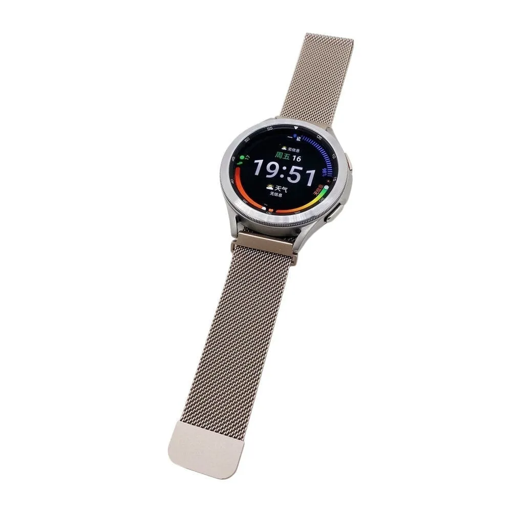 Editors Choice Huawei Watch 5 - 42mm Milanese Strap (Starlight)  Limited Stock!