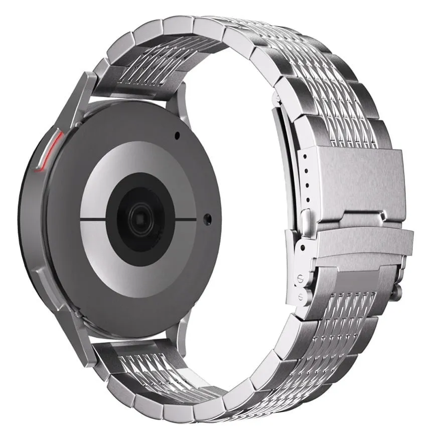 Editors Choice Huawei Watch Ultimate Luxury Steel Link Strap (Silver)  Almost Gone!