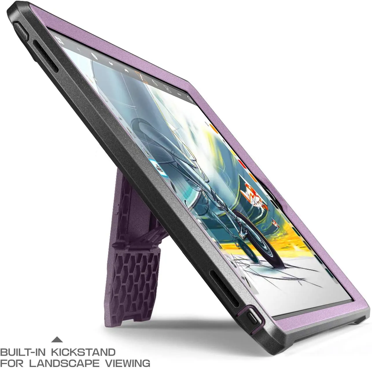 Editors Choice iPad 9.7 inch Unicorn Beetle Pro Full-Body Case-Metallic Purple  Limited Release!