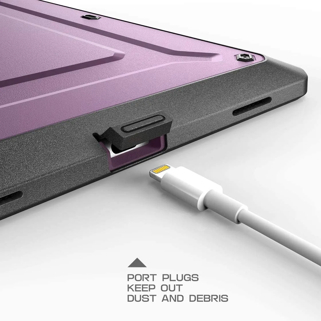 Editors Choice iPad 9.7 inch Unicorn Beetle Pro Full-Body Case-Metallic Purple  Limited Release!