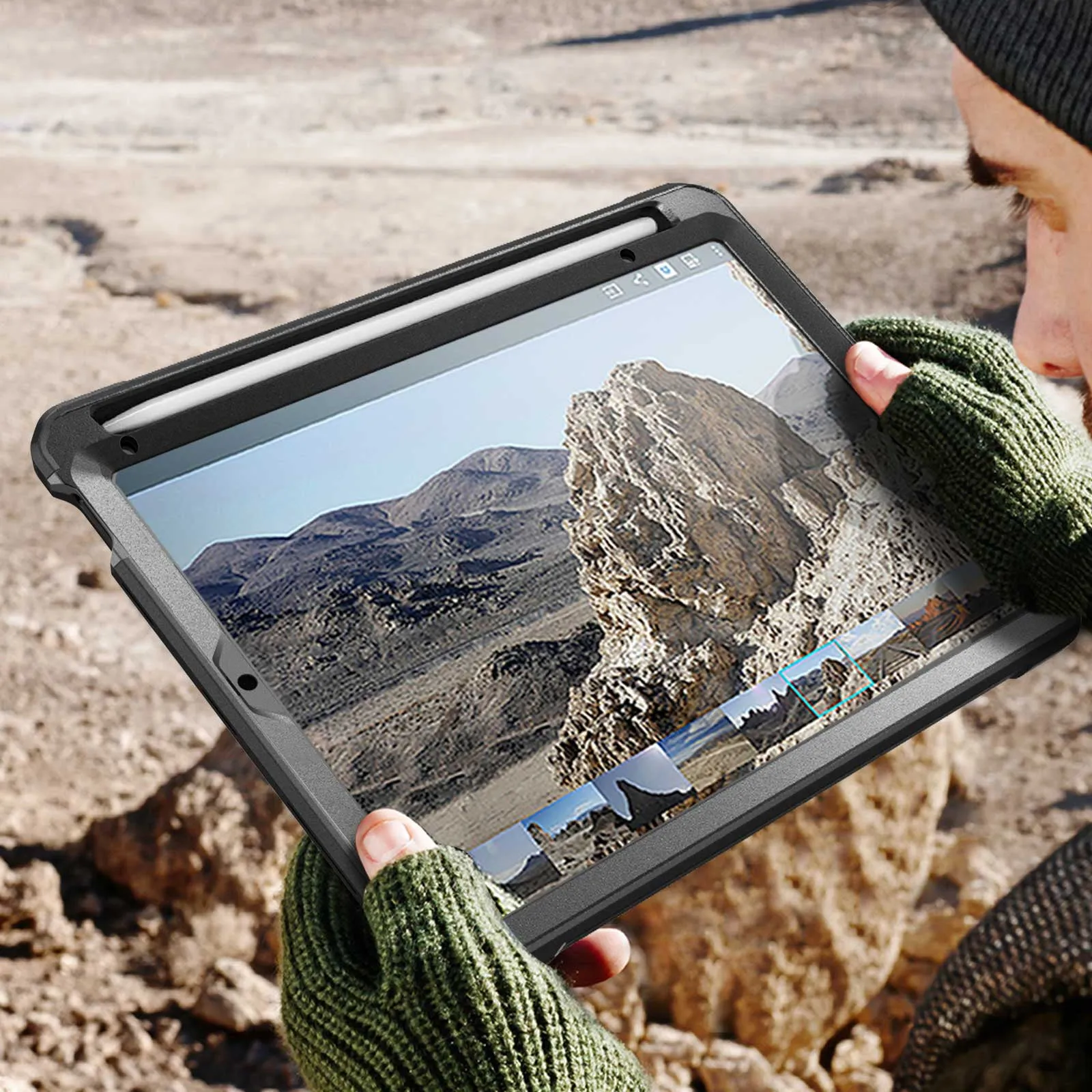 Editors Choice iPad mini 6 Unicorn Beetle PRO Shockproof Rugged Case-Black  Last Few Pieces!