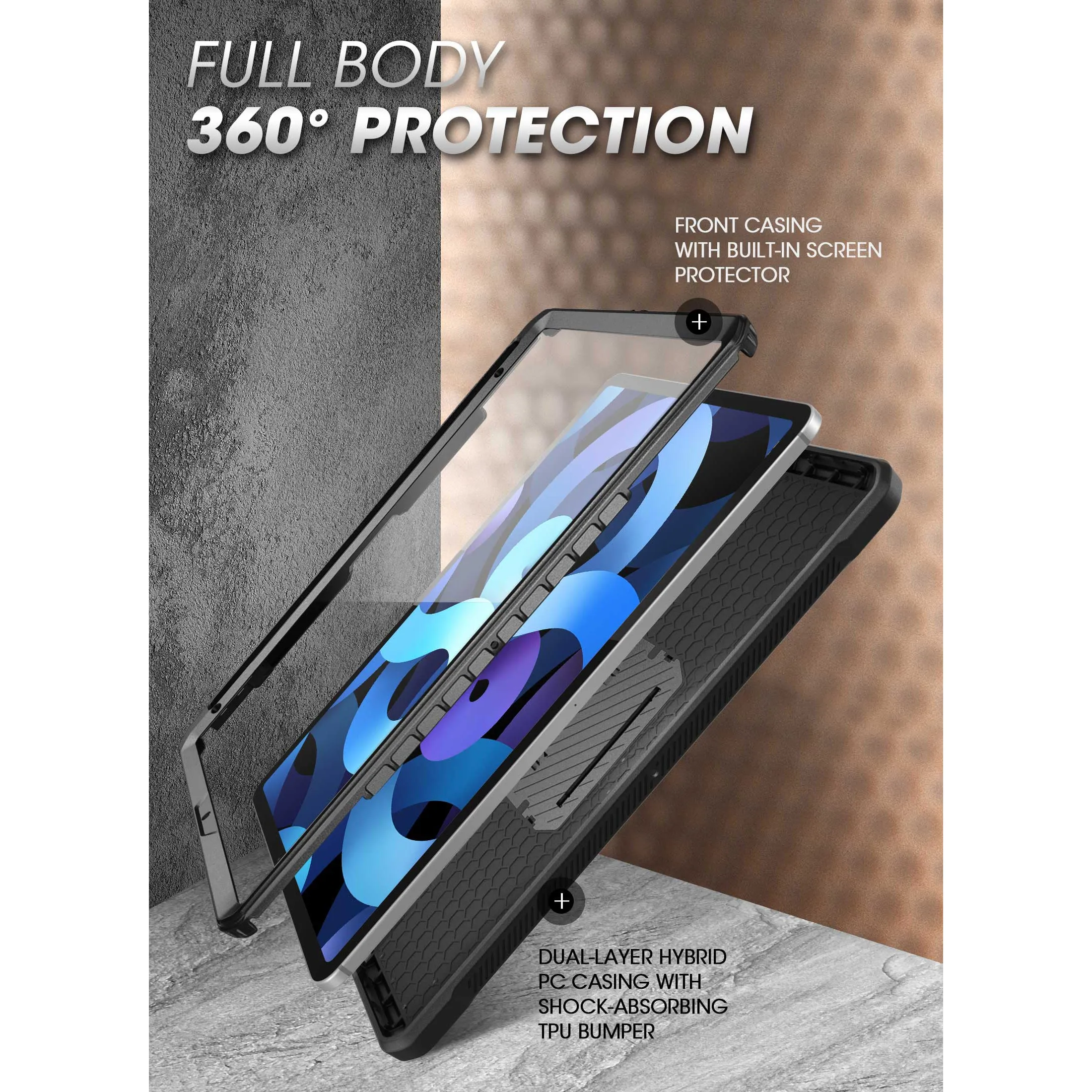 Editors Choice iPad mini 6 Unicorn Beetle PRO Shockproof Rugged Case-Black  Last Few Pieces!
