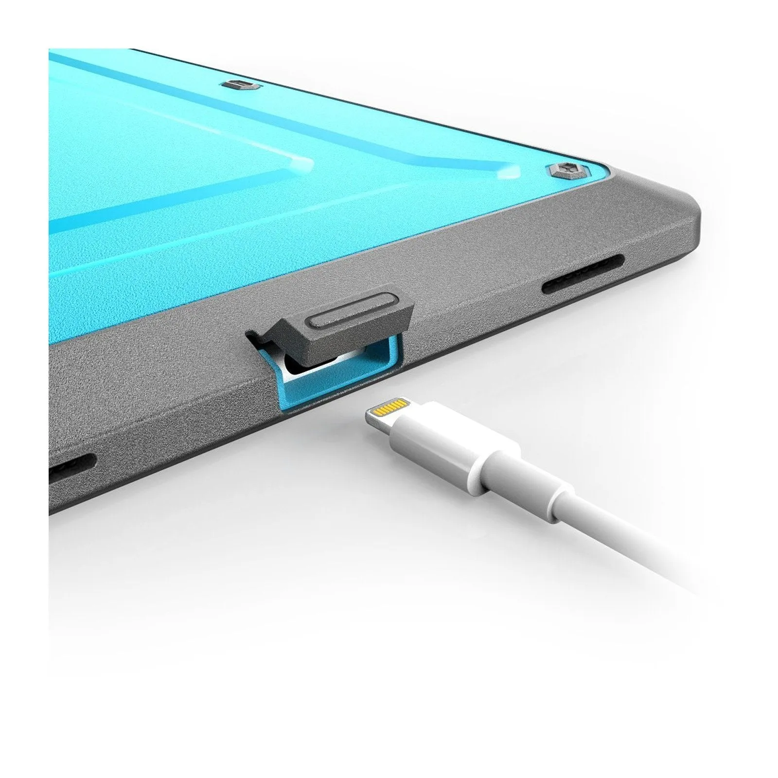 Editors Choice iPad Pro 10.5 inch (2017) Unicorn Beetle Rugged Case with Screen Protector-Blue  Almost Gone!