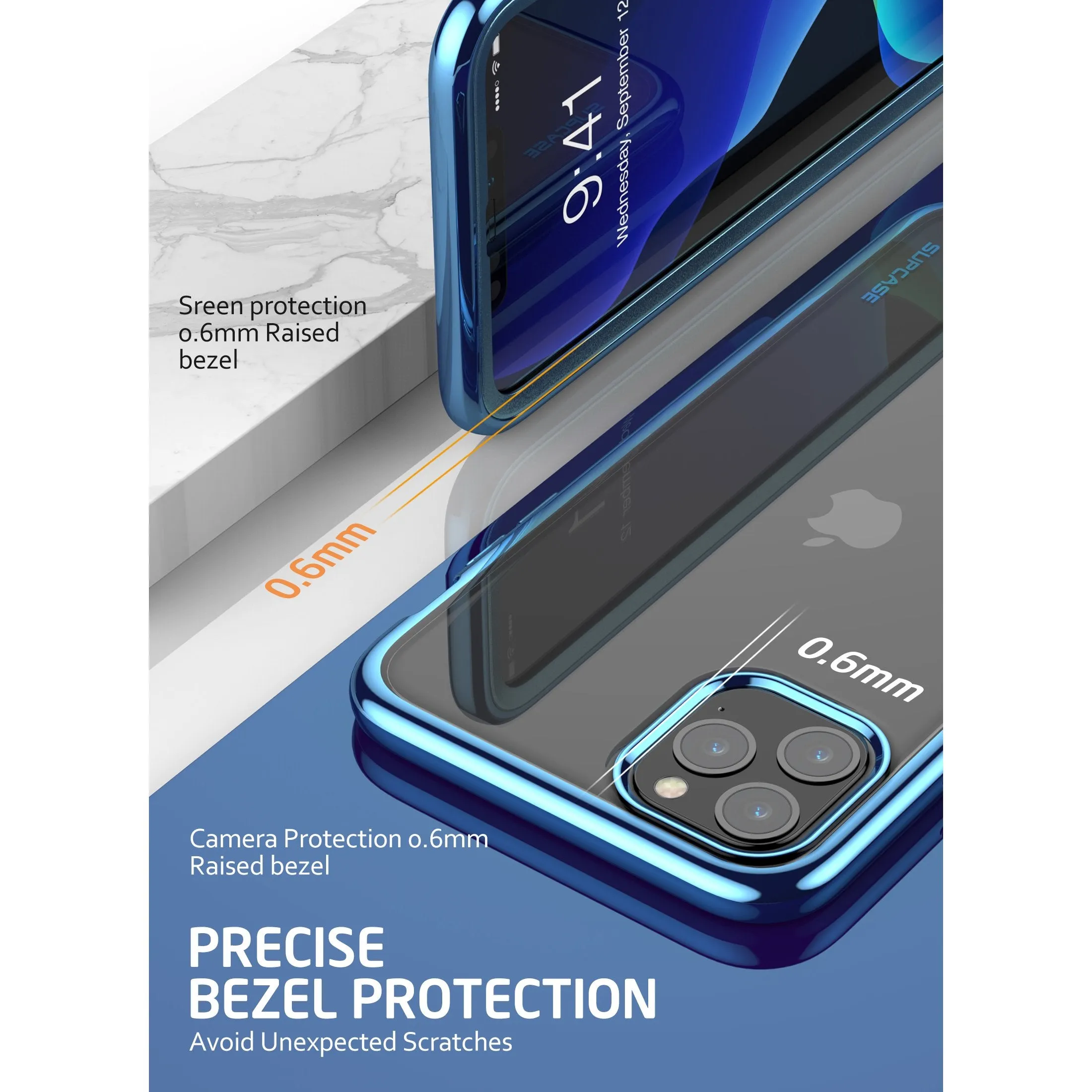 Editors Choice iPhone 11 Pro Max 6.5 inch Unicorn Beetle Electro Case-Blue  Ends Soon!