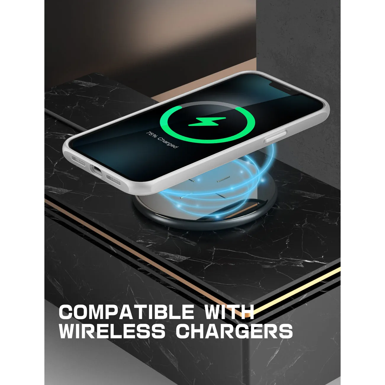Editors Choice iPhone 13 Pro Max 6.7 inch Unicorn Beetle Style Slim Clear Case-Gray  Limited Stock!