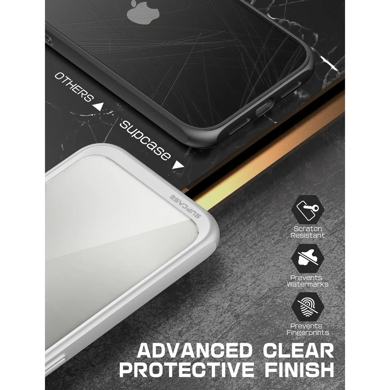 Editors Choice iPhone 13 Pro Max 6.7 inch Unicorn Beetle Style Slim Clear Case-Gray  Limited Stock!