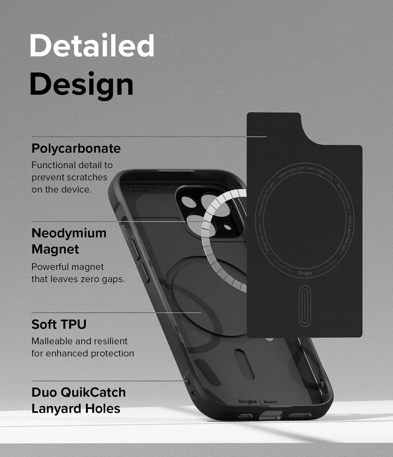Editors Choice iPhone 15 Plus Case | Onyx Magnetic  Stylish & Comfortable