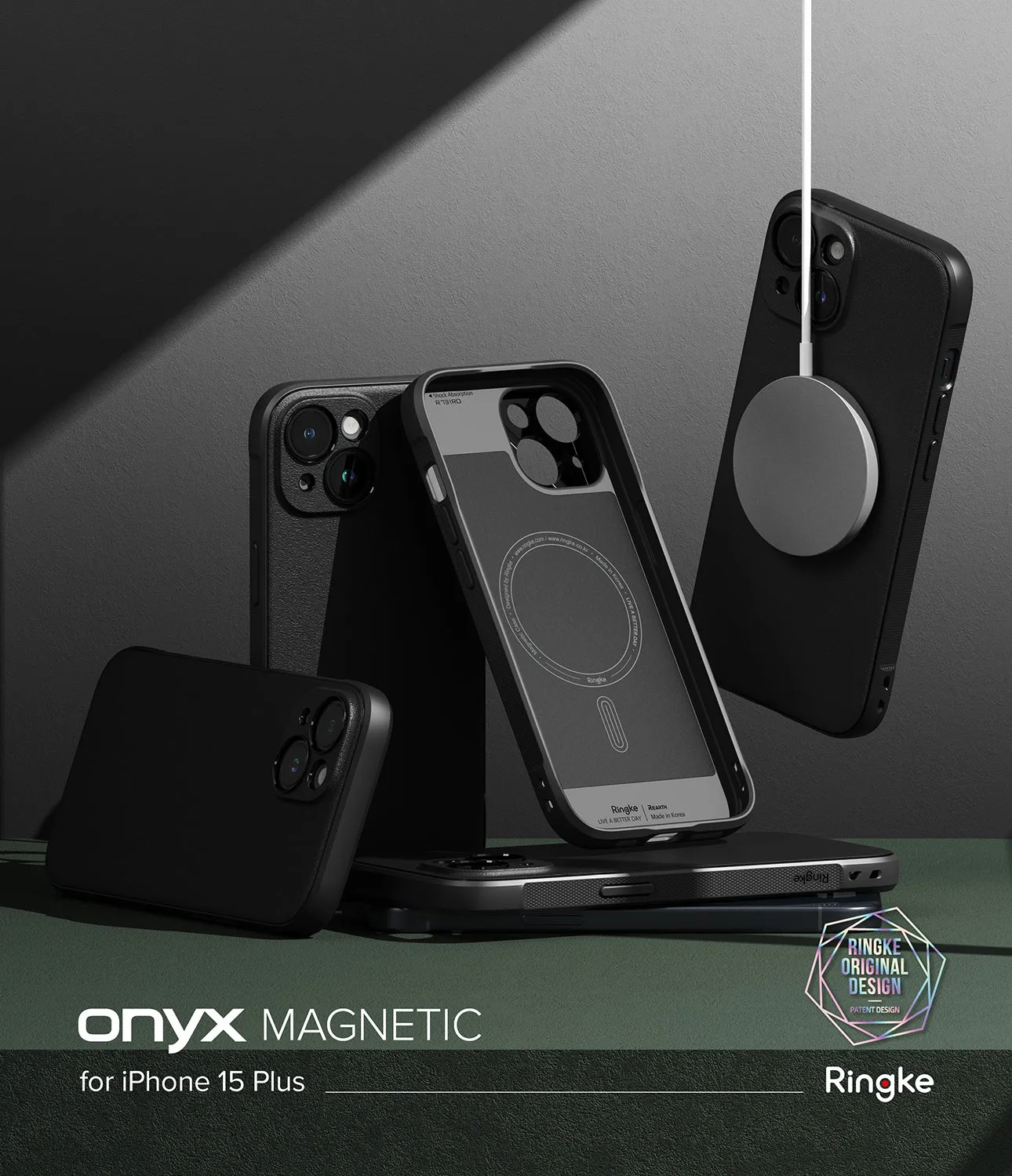Editors Choice iPhone 15 Plus Case | Onyx Magnetic  Stylish & Comfortable