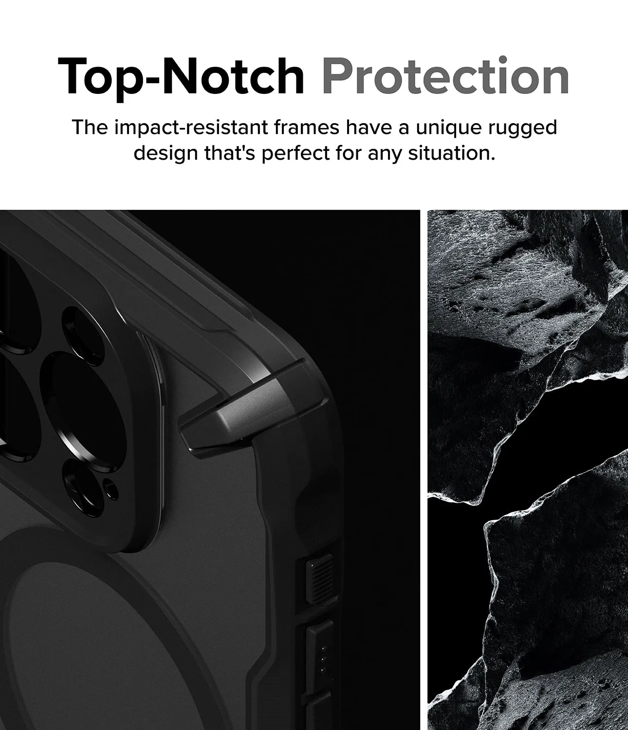 Editors Choice iPhone 15 Pro Case | Fusion-X Magnetic Matte Black  Limited Release!