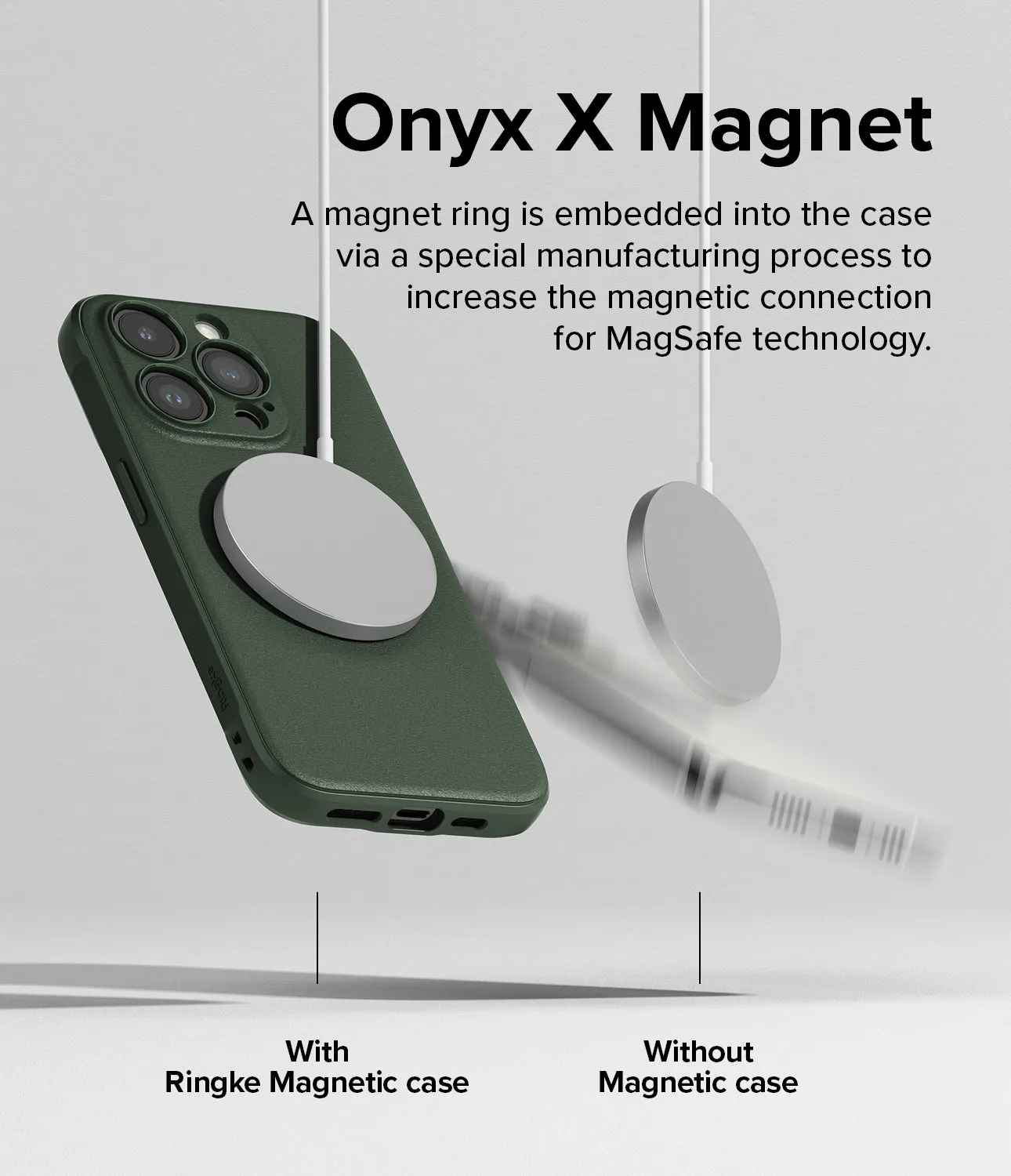 Editors Choice iPhone 15 Pro Max Case | Onyx Magnetic  Stylish & Comfortable