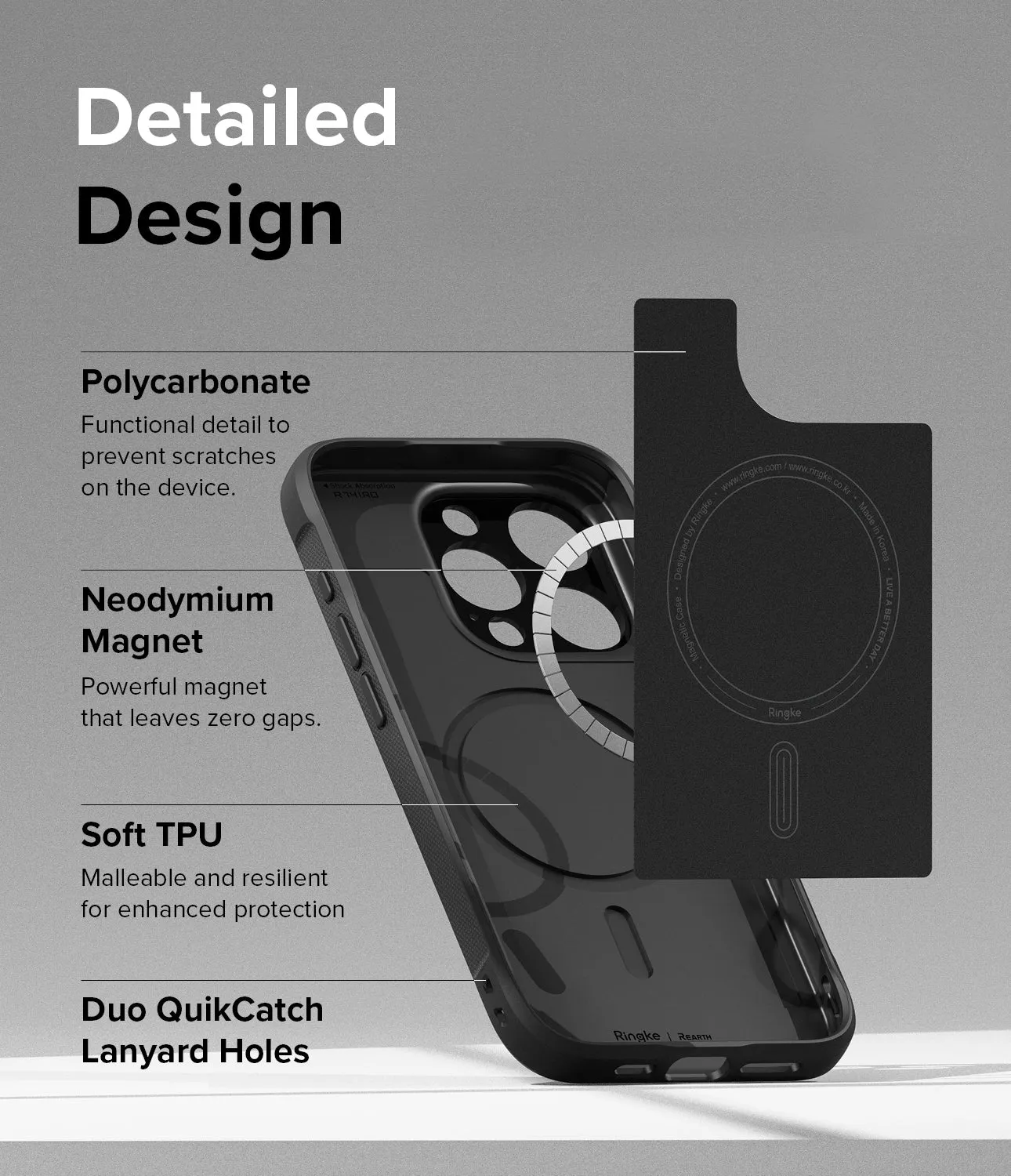 Editors Choice iPhone 15 Pro Max Case | Onyx Magnetic  Stylish & Comfortable