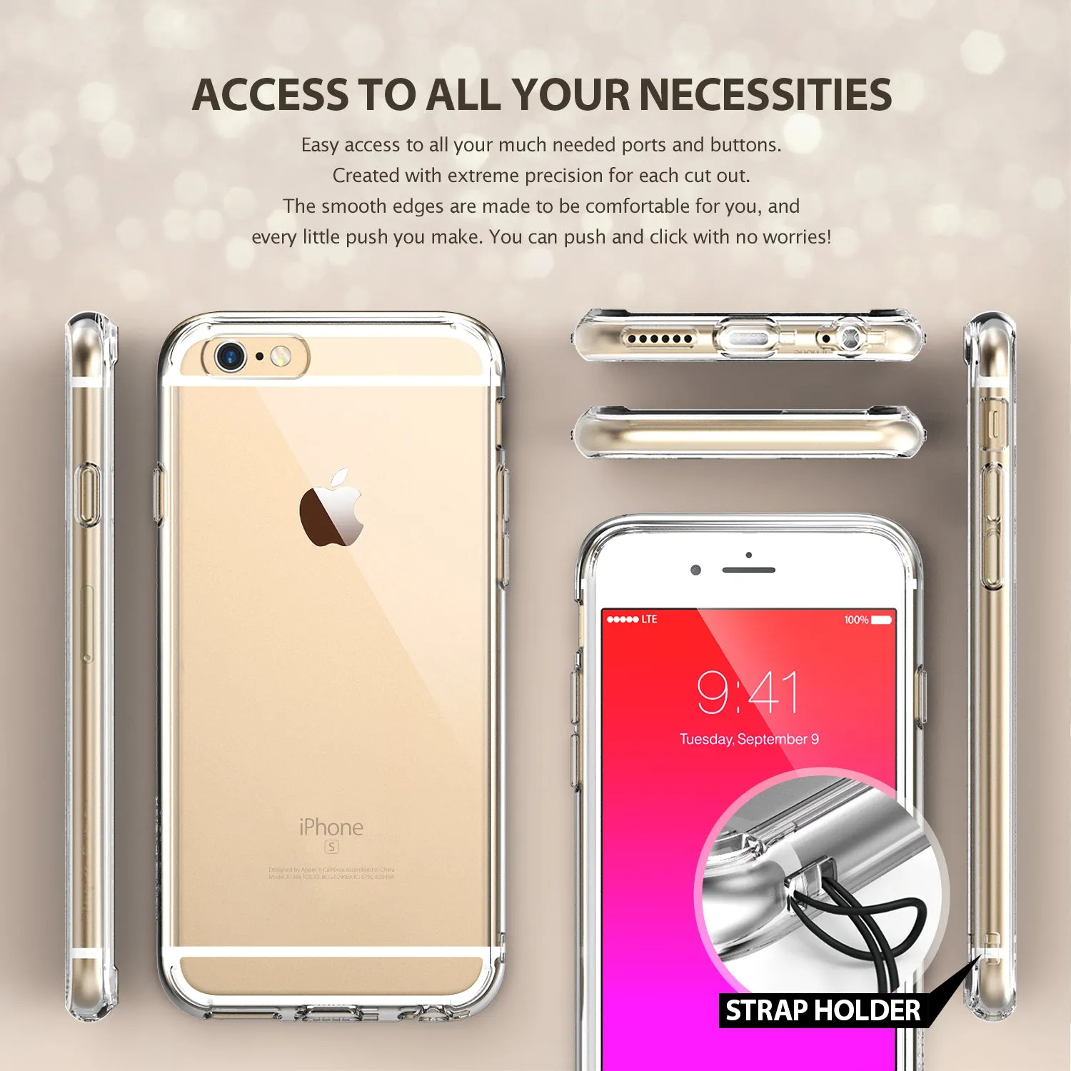Editors Choice iPhone 6s Case | Fusion - Shadow Black  Last Chance!