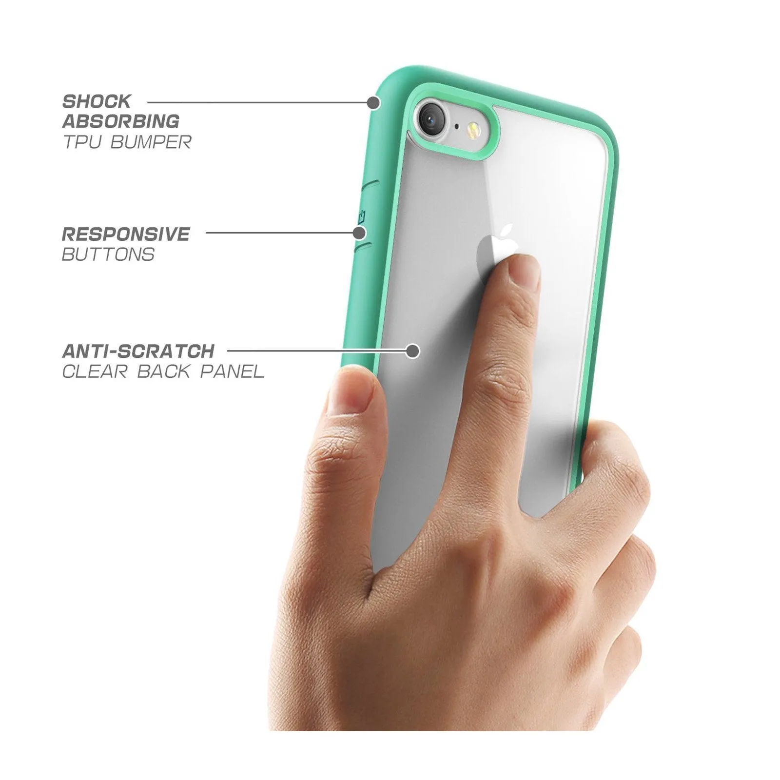 Editors Choice iPhone 7 Unicorn Beetle Style-Green  Ends Soon!
