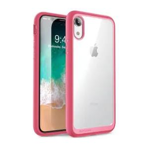 Editors Choice iPhone XR Unicorn Beetle Style Slim Clear Case-Pink  Today Only!
