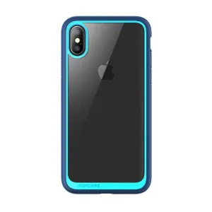 Editors Choice iPhone XS Max Unicorn Beetle Style Slim Clear Case-Blue  Ends Soon!