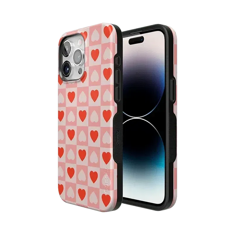 Editors Choice King of My Heart | Checkered Hearts Case  Going Fast!