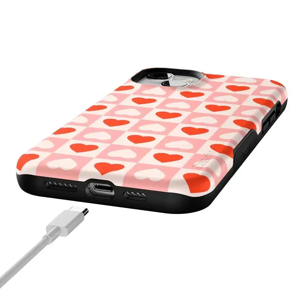 Editors Choice King of My Heart | Checkered Hearts Case  Going Fast!