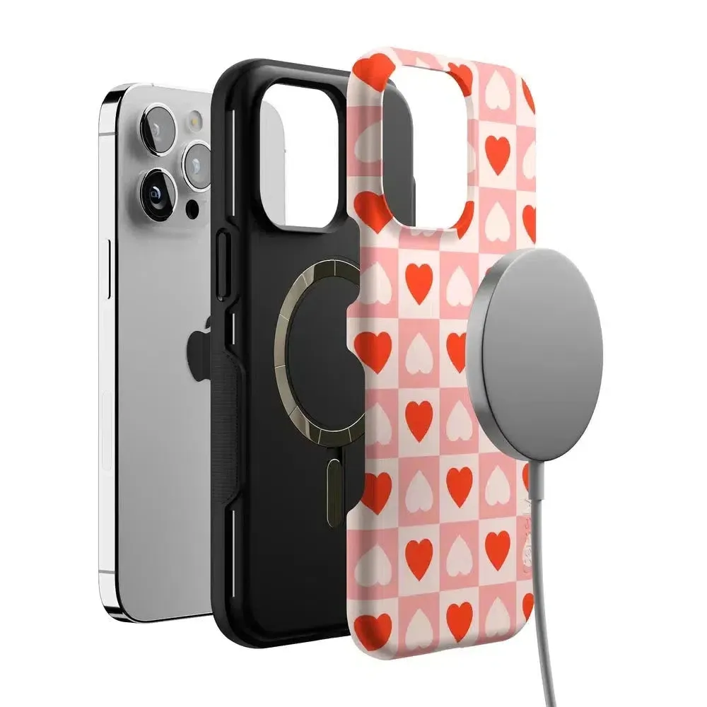 Editors Choice King of My Heart | Checkered Hearts Case  Going Fast!