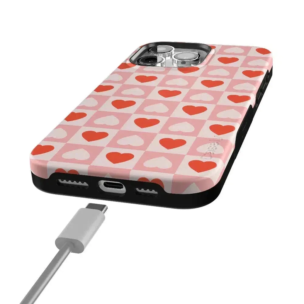 Editors Choice King of My Heart | Checkered Hearts Case  Going Fast!