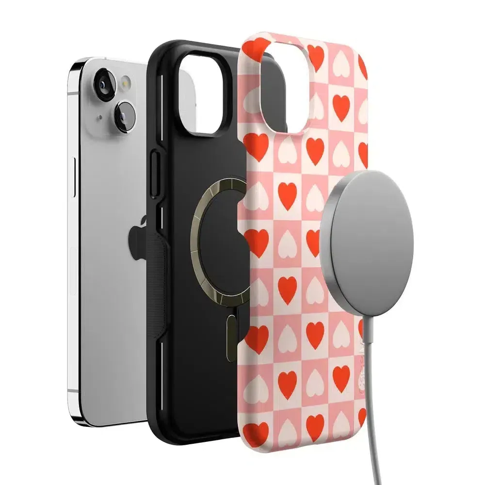 Editors Choice King of My Heart | Checkered Hearts Case  Going Fast!