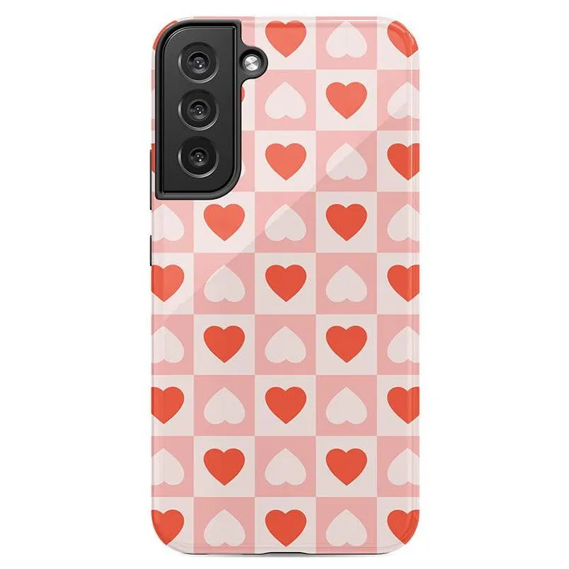 Editors Choice King of My Heart | Checkered Hearts Case  Going Fast!