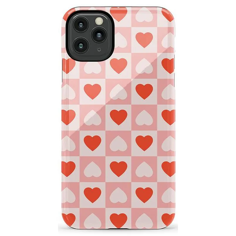 Editors Choice King of My Heart | Checkered Hearts Case  Going Fast!
