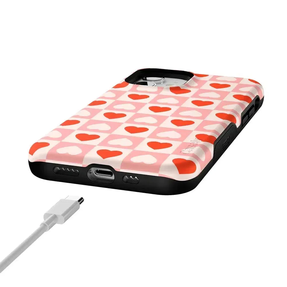 Editors Choice King of My Heart | Checkered Hearts Case  Going Fast!