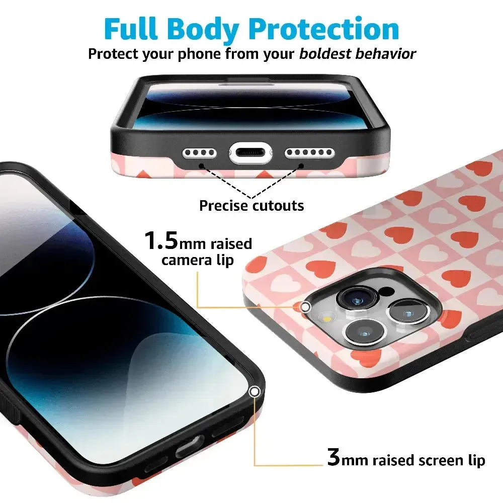 Editors Choice King of My Heart | Checkered Hearts Case  Going Fast!