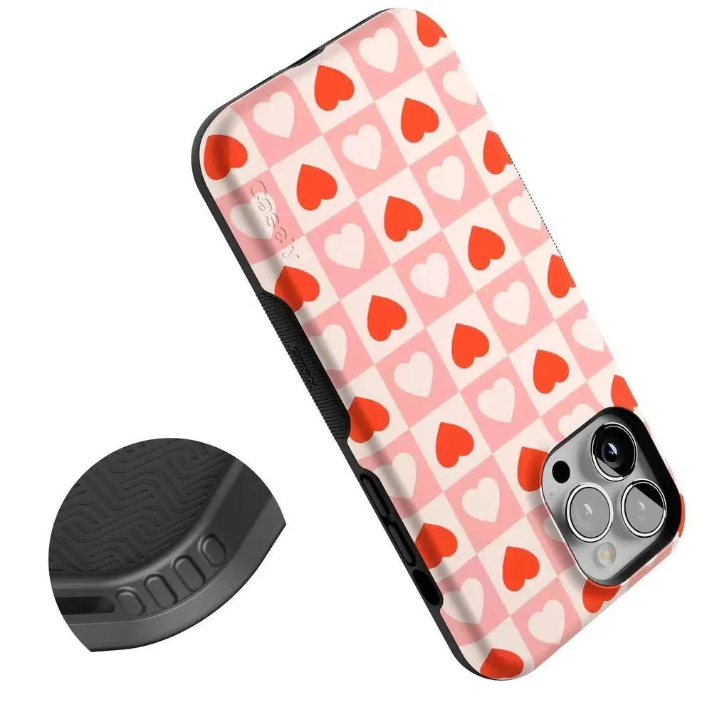 Editors Choice King of My Heart | Checkered Hearts Case  Going Fast!