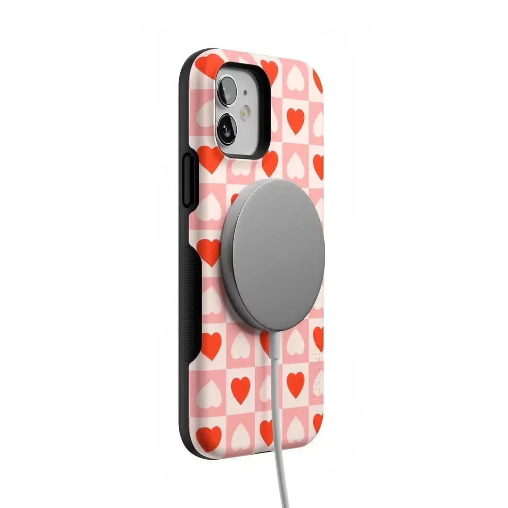 Editors Choice King of My Heart | Checkered Hearts Case  Going Fast!