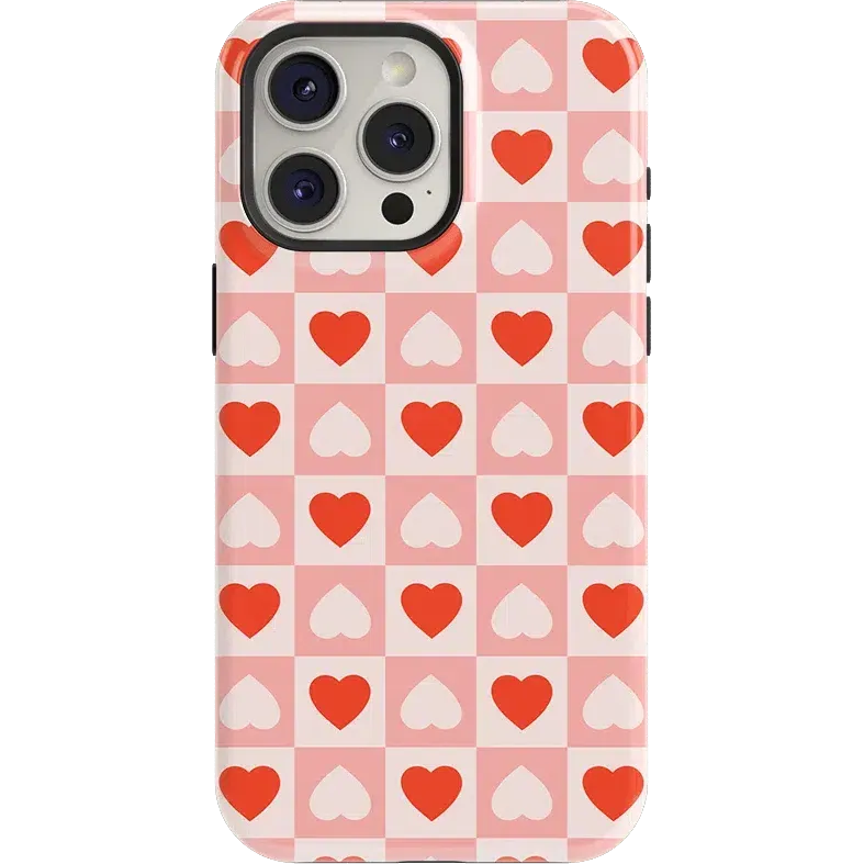 Editors Choice King of My Heart | Checkered Hearts Case  Going Fast!
